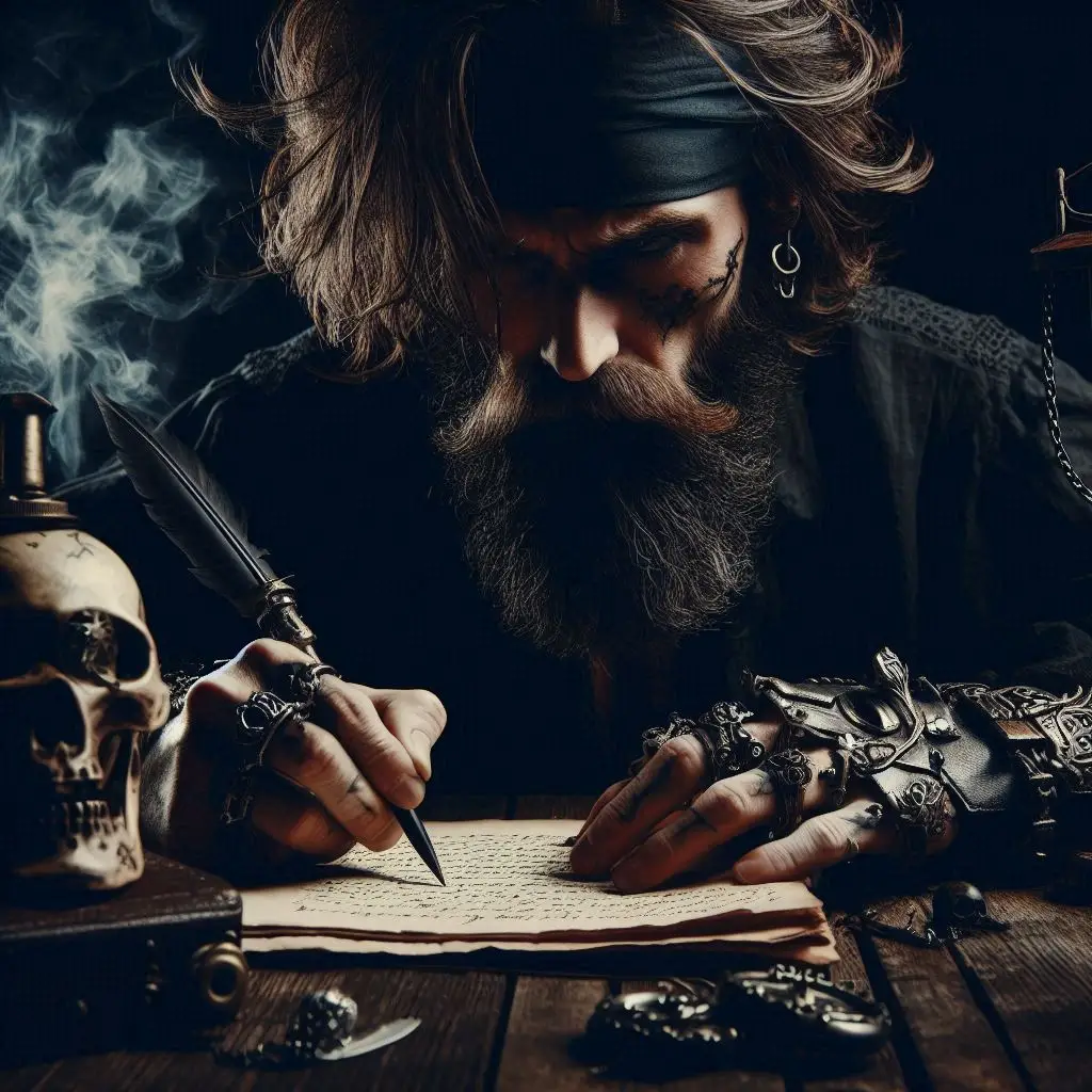 Blackbeard Writing: The Dark Art of Infamy and Expression